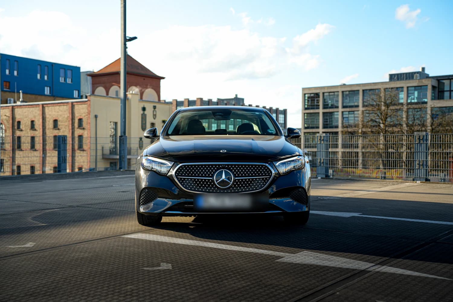 Mercedes-Benz E-Class, front angle