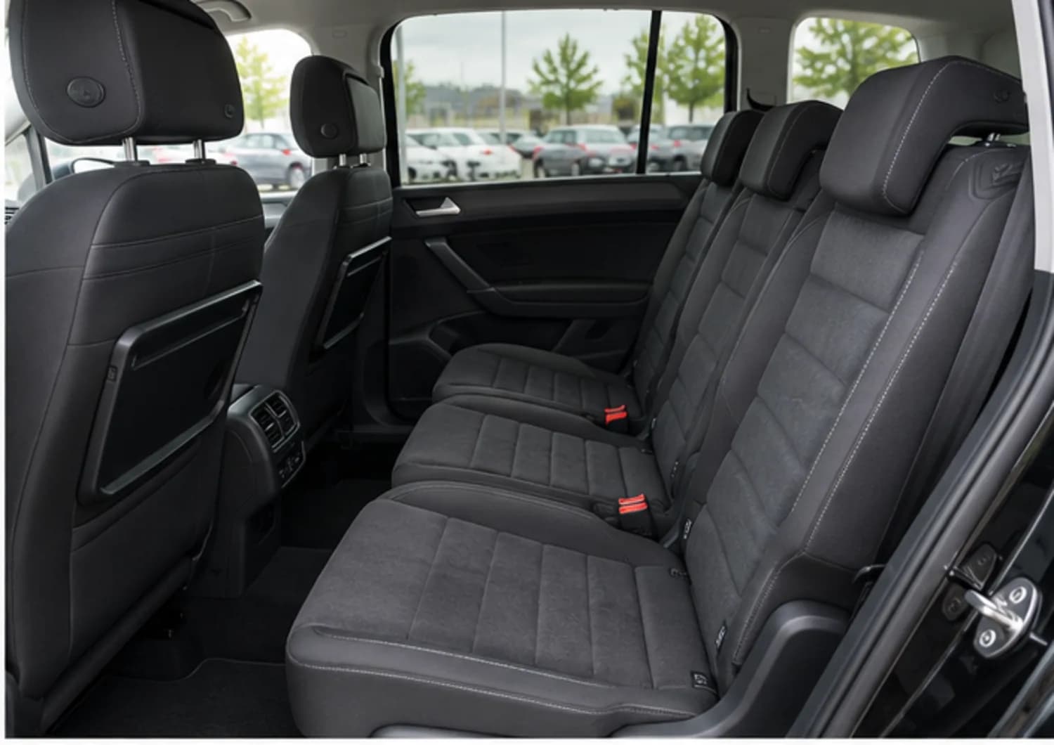Mini Van cabin, rear seats